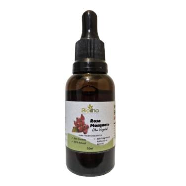 Imagem de Óleo Vegetal De Rosa Mosqueta 100% Puro, Rosa Rubiginosa, Clareador, Elimina Manchas E Estrias- 30ml