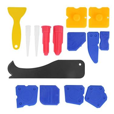 Imagem de Ferramentas de Selante de Silicone Limpeza de Espátula de 15pcs Janela de Vidro Ferramenta Manual Rachaduras Limpas Ladrilhos Tijolos de Tijolos
