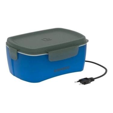 Imagem de Marmita Térmica Elétrica Tekcor 1,2 Litros Bivolt Azul - Soprano