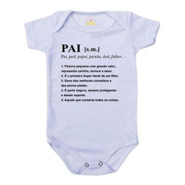 Imagem de Body Bebe Significado Da Palavra Pai - Presente Dia Dos Pais - Persona