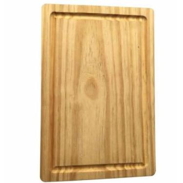 Imagem de Tabua de Servir Med 20 x 30 cm - Madeira Pinus - tresd 
