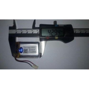 Imagem de Bateria 3,7v  1400 Mah grossa ,gps ,brinquedos 2 Fios - bgb