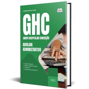 Imagem de Apostila Ghc 2025 Auxiliar Administrativo - Apostilas Opção