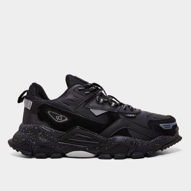 Imagem de Tênis Couro Qix Trek, Preto, 40