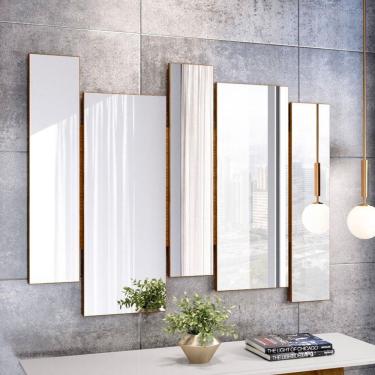 Imagem de Espelho Decorativo Para Sala De Estar Ambiente Isadora Ype ? New Ceval