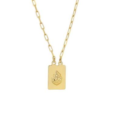 Imagem de Corrente Masculina Com Pingente de Nossa Senhora do Carmo 70cm - Bela 