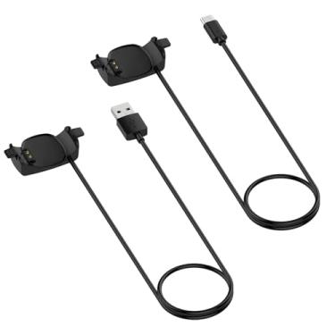 Imagem de BLIKEJIN Pacote com 2 cabos de carregamento para Disney MagicBand Plus/MagicBand+ carregador de substituição (USB-A e Tipo-C)