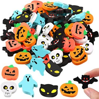 Imagem de Borrachas fofas de desenho animado com tema de Halloween, borracha fofa de borracha, padrão de Halloween, lembrancinhas de festa de Halloween para crianças (216)