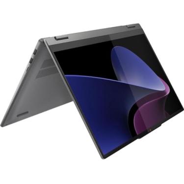 Imagem de Lenovo IdeaPad 5 2 em 1 com processador AMD Ryzen 7 8845HS, tela sensível ao toque WUXGA de 16 polegadas, RAM LPDDR5X de 16 GB, SSD de 1 TB, caneta digital, KYB retroiluminada, leitor FP e Win 11 Home
