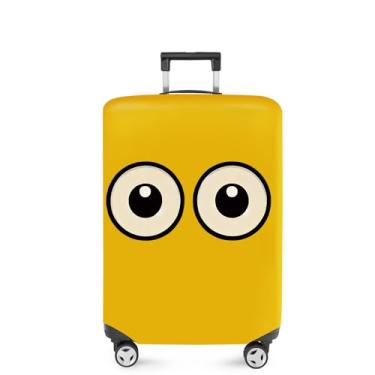 Imagem de ANNA QUEEN Capa de mala com flores, protetor de mala, capa de viagem para bagagem de 50 a 86 cm, acessórios de viagem de elastano extensível e lavável, 8, XL(fits 32-34Inch suitcase)