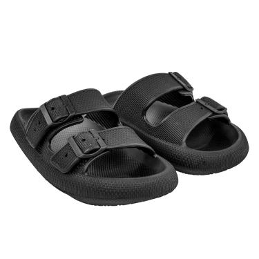 Imagem de Sandália Ortopédica Fly Feet Nuvem City Preto, 34/35