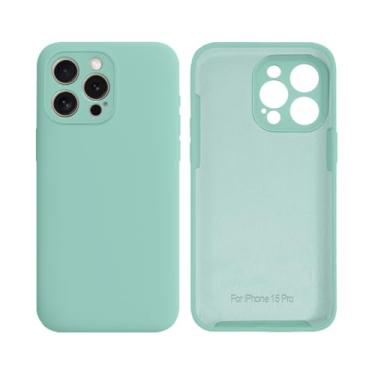 Imagem de Capinha Compativel com iPhone 15 Pro Com Proteção de Câmera em Silicone com Interior Aveludado