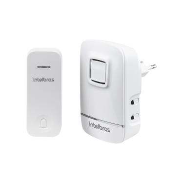 Imagem de Campainha Sem Fio Energia Cinética CIK 200 Branco Intelbras