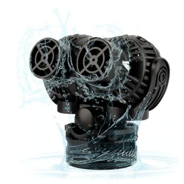 Imagem de Yochaqute Wave Maker para aquário Powerhead: Bomba de circulação de ondas de 1600 GPH com base de sucção magnética para tanque de água doce de 20-75 galões