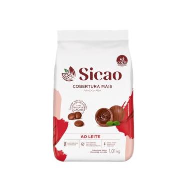 Imagem de Cobertura Gotas Fracionada Chocolate ao Leite Mais 1,010Kg - Sicao