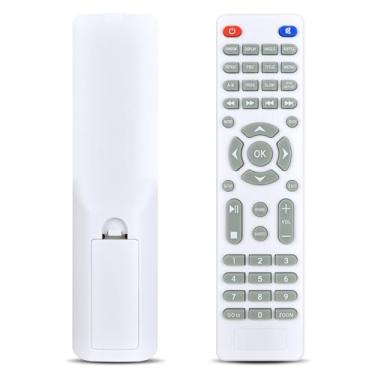 Imagem de Controle remoto de substituição para projetor de DVD Dxyiitoo PD-201, para mini projetor portátil RCA RPJ241
