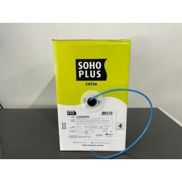 Imagem de 1 Metro Cabo de Rede Cat5e Cobre Sohoplus Furukawa