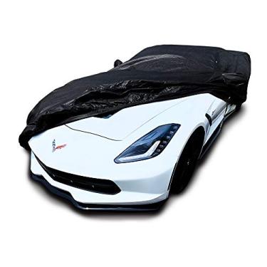 Imagem de CarsCover Personalizada para C7 Chevy Corvette 2014-2019 Z51 Z06 Grand Sport Car Cover Xtrashield Capas de carro pretas