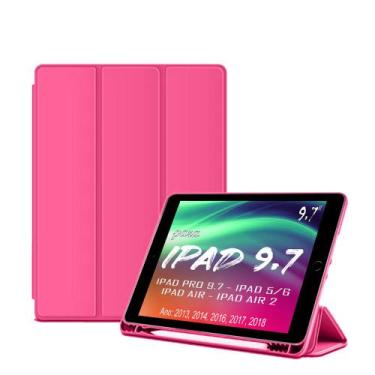 Imagem de Capa Case Para Ipad 9.7" C/ Suporte Apple Pencil Black - Alamo - Álamo