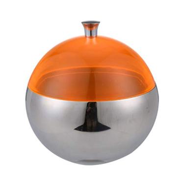 Imagem de Balde de gelo para festas Balde de gelo esférico de aço inoxidável balde de gelo duplo mini balde de champanhe ferramenta de bartending pote de doces doméstico recipiente de gelo balde de vinho