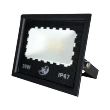 Imagem de Refletor Led 30w Bivolt D'agua Branco quente 110v 220v Ip67