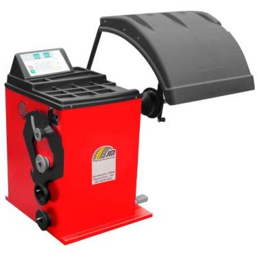 Imagem de Balanceadora de Rodas Motorizada  BL800 Vermelha220V Motor 1/2CV JMEqu