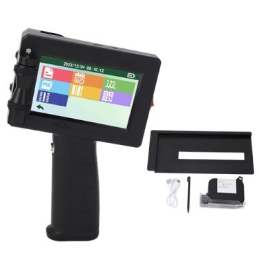 Imagem de aqxreight Impressão Portátil de Impressão de Portátil Tipo Interface do Smartphone de Alta Capacidade Códigos QR Imagens de Código de Barras Datam Rótulos Personalizados para