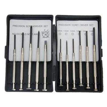 Imagem de Kit Chaves de Precisão 11 Peças - Relojoeiro e Eletrônicos