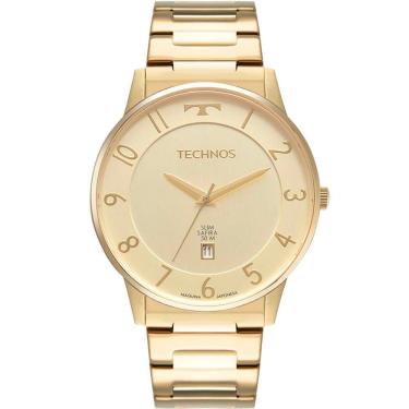 Imagem de Relógio Technos Masculino Slim Dourado Gm10yp-1d
