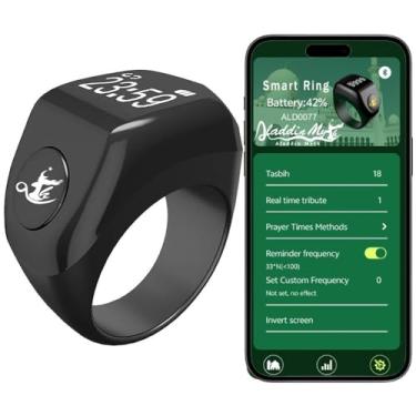 Imagem de TBSoon Smart Rings-A01 (preto-A01)