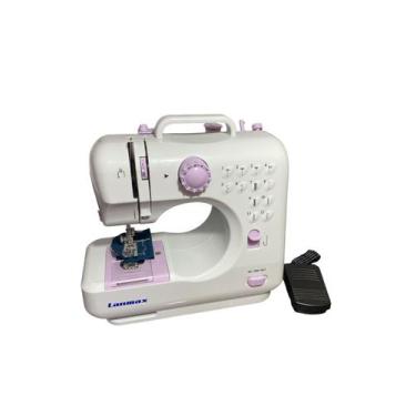 Imagem de Mini Máquina de Costura Lanmax LMD-505A Portátil 110V/220V, Bivolt