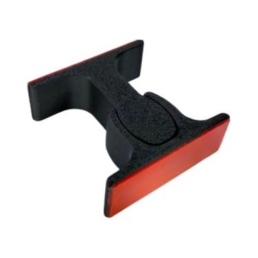 Imagem de Kit Trava Porta MagnéTica 3/5 PeçAs – Fixador Para Porta E Parede, Em Dois Tamanhos, ImpressãO 3d(3 Pretas Curtas)