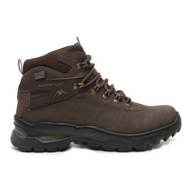 Imagem de Bota Adventure Masculina Chocolate Coturno Boots Trilha - WEST LINE, 3