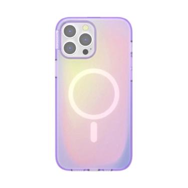 Imagem de PopSockets Capa para iPhone 13 Pro Max compatível com MagSafe, capa de celular para iPhone 13 Pro Max, compatível com carregamento sem fio - Aura