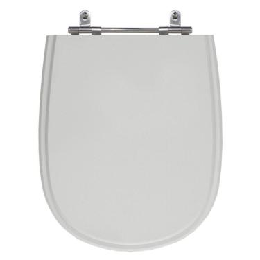 Imagem de Assento Poliéster Laminado Paris Cinza Tampa Vaso Icasa