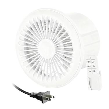 Imagem de Baoblaze Exaustor de banheiro portátil de 2 vias, silencioso, 2300 RPM, ventilador de parede com 3 velocidades para quarto, banheiro, oficina, teto, sala de