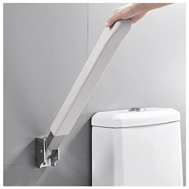 Imagem de Barra de apoio de vaso sanitário, trilhos dobráveis para vaso sanitário, trilho auxiliar de suporte de assento, barra de vaso sanitário antiderrapante para banheira, vaso sanitário, banheiro, cozinha,