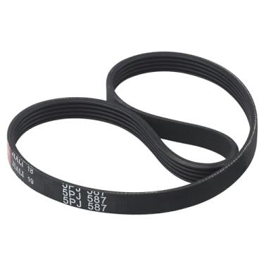 Imagem de WE12X27300 Correia de transmissão compatível com máquinas de lavar GE | Substituição para correia de secadora GE e peças empilháveis de arruela | Substitui AP6328196, PS12342956, 253C1275P001​