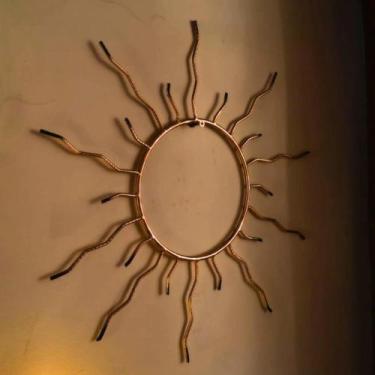 Imagem de Mandala Solar de Parede em Ferro  Proteção, Energização e Harmonização