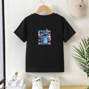 Imagem de Camiseta Infantil Criativa Algodão Premium Estilo Divertido Unissex Co