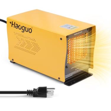 Imagem de Aquecedor de compartimento de motor de barco, aquecedor de porão PTC autorregulável Haoguo 650W (4.4 °C ON/10.0 °C OFF) com ventilador à prova d'água, evita danos à bomba e ao motor, ideal para