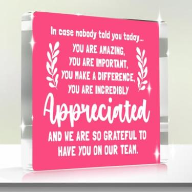 Imagem de Placa decorativa acrílica presentes para homens e mulheres, decorações de mesa para mãe, pai, avó amigas (quadrado2136)