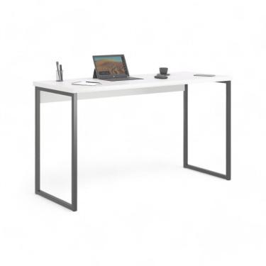Imagem de Mesa Home Office Escrivaninha Industriale 1,20 Branco