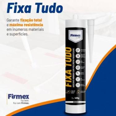 Imagem de Selante branco fixa tudo 400gr firmex