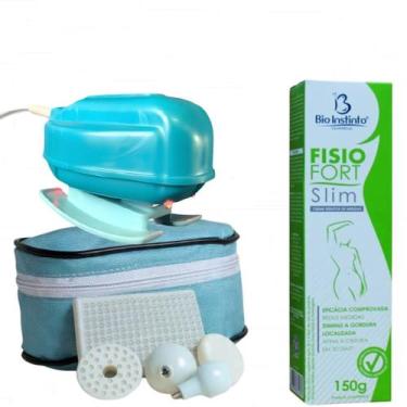 Imagem de Massageador Muscular Elétrico Vibratório com Infravermelho + Creme Red