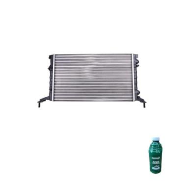 Imagem de Kit Radiador GM Corsa/Celta/Prisma 1.0/1.4 06/S + Água Desmineralizada Radiadornaq 1LT