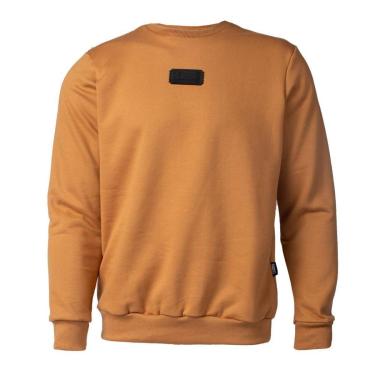 Imagem de Moletom Masculino Over Surf Logo Relevo Caramelo-Masculino