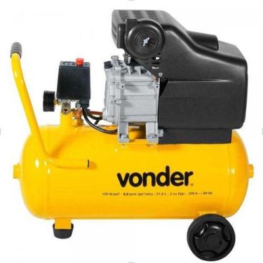 Imagem de Motocompressor de ar 8,0 pcm 21,6 litros 220V MCV216 VONDER, 220V