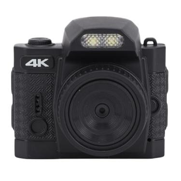 Imagem de Tangxi Mini Câmera de Chaveiro 4K 64MP, Tamanho de Bolsos Câmeras de Vídeo Retro Nostalgia Com Luz de Preenchimento LED, 19 Filtros, Lente de 78 °, Adequada para Adolescentes, Adultos, (Preta)