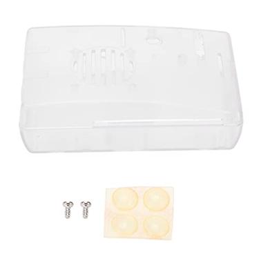 Imagem de 3B 3B + ABS Capa protetora Caso Modelo K com dissipador de calor Instalação de ventilador Montável na parede Material rígido durável para 3ª geração (Transparente)